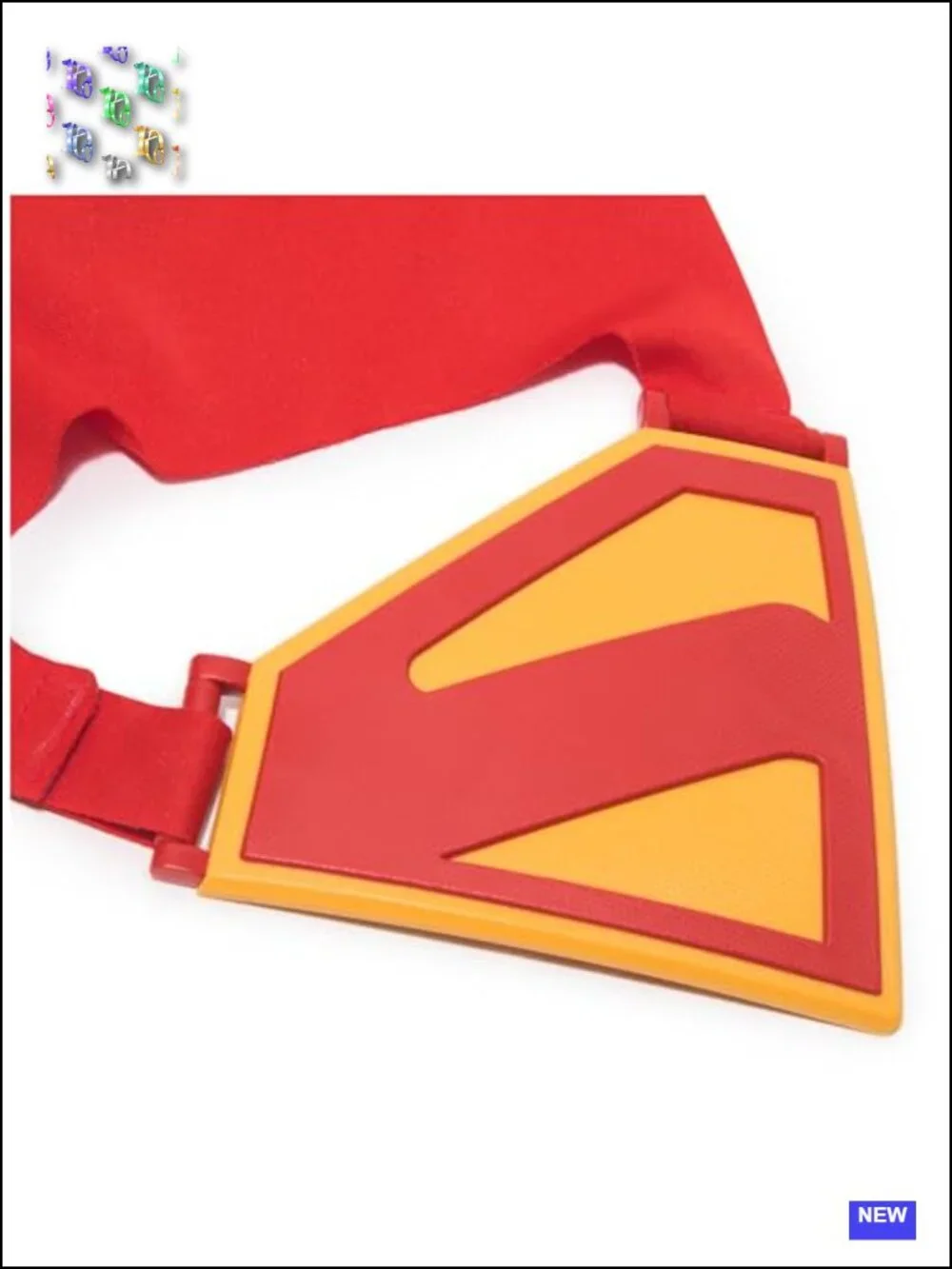 Superman Power Cape Set for Kids Halloween Costume with Chest Plate and